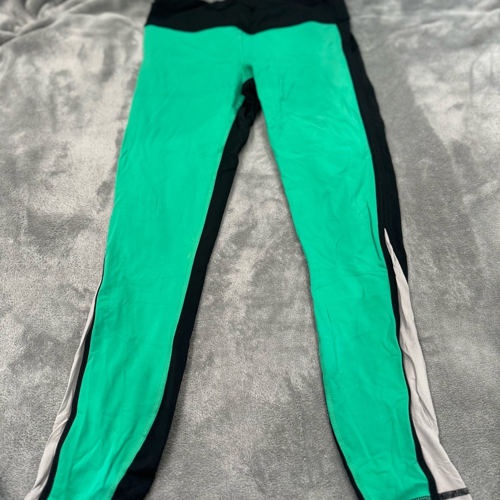 lululemon athletica Women’s Leggings in Green and Black